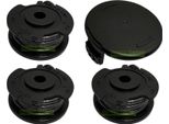 3 Bobine Di Filo + Cappuccio Per Bosch Art 23 26 Sl 2300 23-28 / F016800569 F016F04557