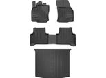 Set 77 Tappetini In Gomma E Tappetini Vw Touran 2 Dal 2015 - 5 Posti