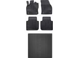 Set 77 Tappetini In Gomma E Tappetini Vw Tiguan Allspace 2001-2024 5 Posti G