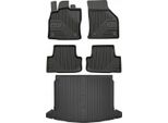 Set 77 Tappetini E Tappetino Skoda Karoq Dal 2017-D Zwb