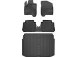 Set 77 Tappetini In Gomma E Tappetini Citroen C3 Picasso 1 2009-2017 D