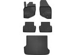 Set 77 Tappetini In Gomma E Copertura Volvo V70 2 Station Wagon Dal 2000 Al 2007