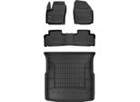 Set Di Tappetini In Gomma 3D Ford S-Max Mk1 2006-2015 5 Persone 31 Cm