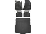 Set 77 Tappetini In Gomma E Tappetini Alfa Romeo 159 Station Wagon 2005-2011