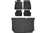 Set 77 Tappetini E Tappetino Ford Fiesta Mk8 Hatchback 2017-2023 5D.