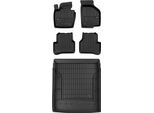 Set 3D Tappetini Bagagliaio In Gomma Vw Cc Fb 2012-2016 Sw