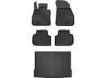 Set 77 Tappetini In Gomma E Tappetini Bmw Serie 1 F40 Hb Dal 2019-