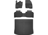Set 77 Tappetini E Tappetini Ford Edge 2 Dal 2014-