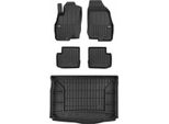 Tappetini 3D Set E Tappetini Fiat Grande Punto 5 Porte Hatchback 2005-2012