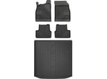Set 77 Tappetini In Gomma E Copertura Per Chevrolet Cruze 1 Station Wagon 2008-2016