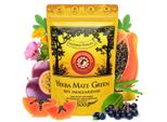 Yerba Mate Green Passionate Frutas 500 G – Yerba Mate Brasiliana Con Papaya, Maracuja, Aronia, Ibisco Ed Erbe Aromatiche - Fruttato Tropicale E Tonificante