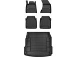 Set Di Tappetini In Gomma 3D E Tappetini Audi A8 D4 Berlina Lunga 2009-2017