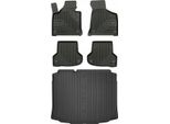 Set 77 Tappetini In Gomma E Tappetini Audi A3 8P Hatchback 2003-2013