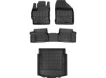 Set Di Tappetini In Gomma 3D Toyota Auris 2 Station Wagon 2012-2018 D