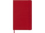 Moleskine Notebook, Taccuino Classic Con Pagine Bianche, Copertina Rigida Con Chiusura Elastica, Colore Rosso, 240 Pagine, Formato Large 13 X 21 Cm