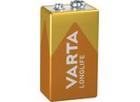 Varta Longlife Extra 9V Batteria Monouso Alcalino