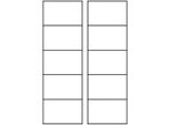 Avery Zweckform® C32010-10 C32010-10 Biglietti Da Visita Classici, 85 X 54 Mm, Patinati Su Entrambi I Lati - Opachi, 10 Fogli/100 Pezzi