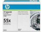 Hp 55X Black Lj Toner Cart, CE255X (12,500 Pages)