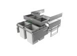 Naber Cox® Base 360 S/600-4 Con Piastra Di Base, Raccoglitore Di Rifiuti Per Estensioni Anteriori, Morsetto