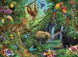 Ravensburger 12660 Ravensburger Xxl Tiere Im Dschungel Puzzle 200 Teile