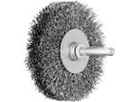 Pferd Spazzola Rotonda Non Annodata Rbu Ø70X15 Mm Fusto-Ø6 Mm Filo D'acciaio-Ø0,30