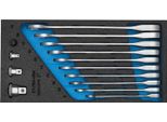 Gedore 1500 CT1-7 Ra Set Di Chiavi Aperte Con Cricchetto Ad Anello In Modulo Di Controllo, 2327686
