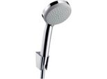 Hansgrohe Croma 100 Vario/Porter S Set Doccia Tubo Doccia Isiflex 1,60 M, Cromo