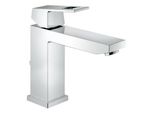 Grohe Eurocube Mitigeur Monocommandé Pour Lavabo, M-Size, Vidage à Tirette, Saillie 133Mm, 23445000, 23445000