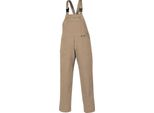 Pantaloni Da Lavoro Salopette 290 G/M² Kaki Taglia 42