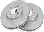 2X Disco Freno A.B.S. 16422 Per Fiat Panda (169) 500 (312) Punto (188) 500E