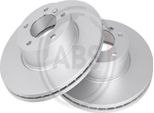 2X Disco Freno A.B.S. 17937 Per Bmw 3 Touring (E91) 3 Sedan (E90) X1 (E84)