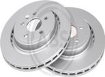 2X Disco Freno A.B.S. 17931 Per Volvo V70 Ii (285) V70 Iii (135) V60 (155 157)