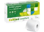 Carta Igienica Wepa Comfort, 3 Veli, Bianco Brillante