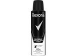 Rexona | Antitraspirante - 150 Ml - Per Uomo - Uomo Invisibile Sui Vestiti Bianchi E Neri - Protezione Di 48 Ore - In Spray