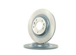 2X Febi Bilstein 26037 Disco Freno Asse Posteriore
