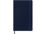 Moleskine Classic Notebook, Taccuino Con Pagine Puntinate, Copertina Rigida E Chiusura Ad Elastico, Formato Large 13 X 21 Cm, Colore Blu Zaffiro, 240 Pagine