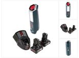 Bosch Professional Gli 12V-300 + 2X Gba 12V 4,0 Ah + Caricatore Gal 1230