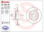 2X Disco Freno Brembo 08.9460.61 Per Fiat Tipo Hatchback (356_) 41Mm 264Mm