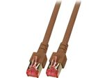 Efb K5517.15 Efb RJ45 Patchkabel S/Ftp, Cat.6, Lszh, 15M, Braun