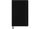 Moleskine Classic Notebook Expanded, Taccuino Con Pagine Puntinate, Copertina Rigida E Chiusura Ad Elastico, Formato Large 13 X 21 Cm, Colore Nero, 400 Pagine