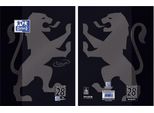 Oxford 400121610 College Pad Touch Lin.28 - A4+, 80 Fogli, 90 G/M², Nero
