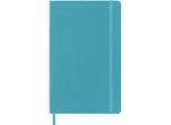 Moleskine Classic Notebook, Taccuino Con Pagine Bianche, Copertina Rigida E Chiusura Ad Elastico, Formato Large 13 X 21 Cm, Colore Azzurro Blu Reef, 240 Pagine
