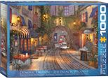 Eurographics Puzzle FranzöSicher Gehweg Von Dominic Davision, 1000 Teile, 68 X 48 Cm, 6000-0961