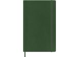 Moleskine Classic Notebook, Taccuino A Quadretti, Copertina Morbida E Chiusura Ad Elastico, Formato Large 13 X 21 Cm, Colore Verde Mirto, 192 Pagine