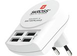 Skross 00187173 Skross Euro Usb Charter (4Xa) Ladeadapter