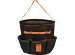 Esschert Design Borsa Per Attrezzi Da Giardino In Denim Ø 29,3 Cm