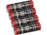 4X Kraftmax Batteria Al Litio 3,6V LS14500 ER14505 Aa - Cella