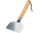 Spatola Per Barbecue, Acciaio Inox/Legno, 28X12 Cm, Argento/Marrone