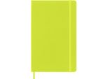Moleskine - Classic Notebook, Taccuino Con Pagine Bianche, Copertina Rigida E Chiusura Ad Elastico, Formato Large 13 X 21 Cm, Colore Verde Limone, 240 Pagine