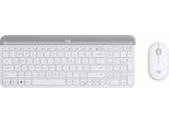 Logitech 920-009205, Dimensioni Complete (100%), Senza Fili, Rf Senza Fili, Qwerty, Bianco, Mouse Incluso
